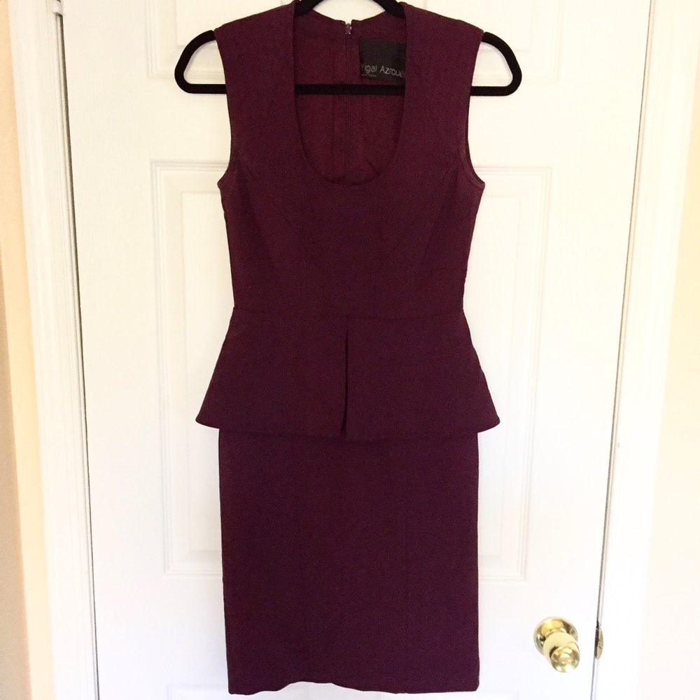 Yigal Azrouel Peplum Dress